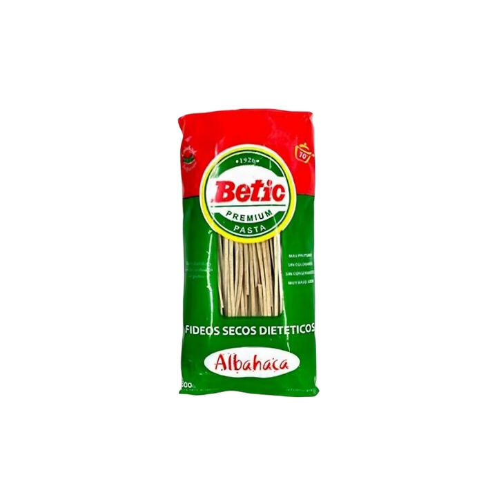 BETIC FIDEOS TALLARINES DE ALBAHACA X 300 GR.