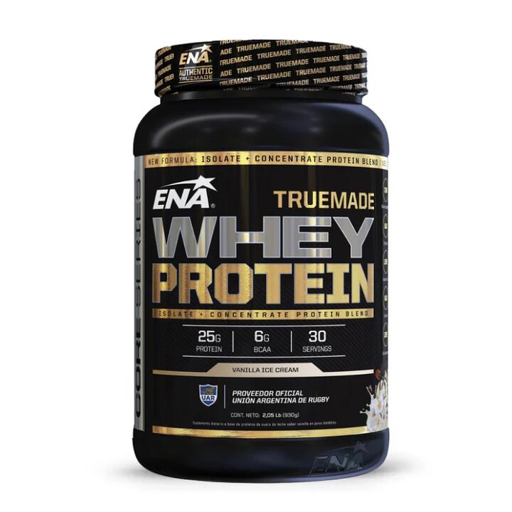 ENA WHEY PROTEIN TRUE MADE VANILLA ICE CREAM ISOLATE + CONCENTRATE X 930 GR.