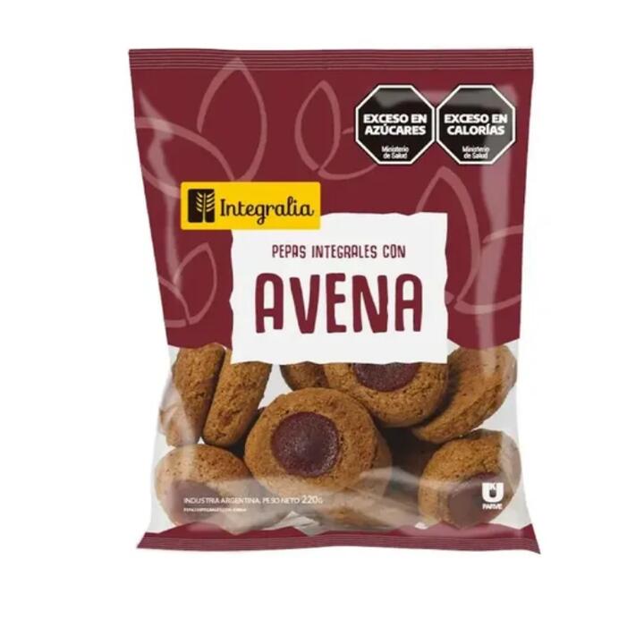 INTEGRALIA PEPAS DE AVENA X 220 GR.