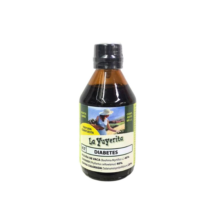 LA YUYERITA TINTURA DIABETES N° 47 X 60 CC.