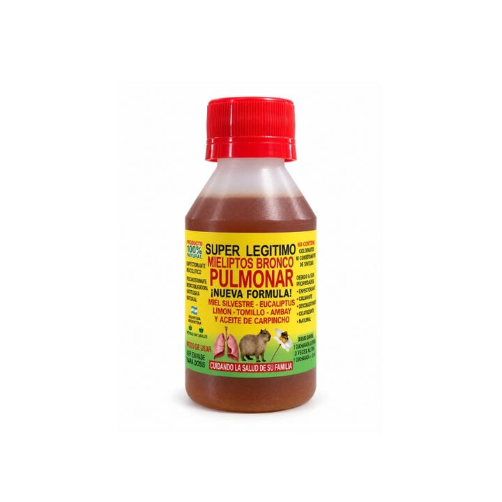 MIELITUS BRONCO PULMONAR (MIEL DE CARPINCHO) X 150 GR.