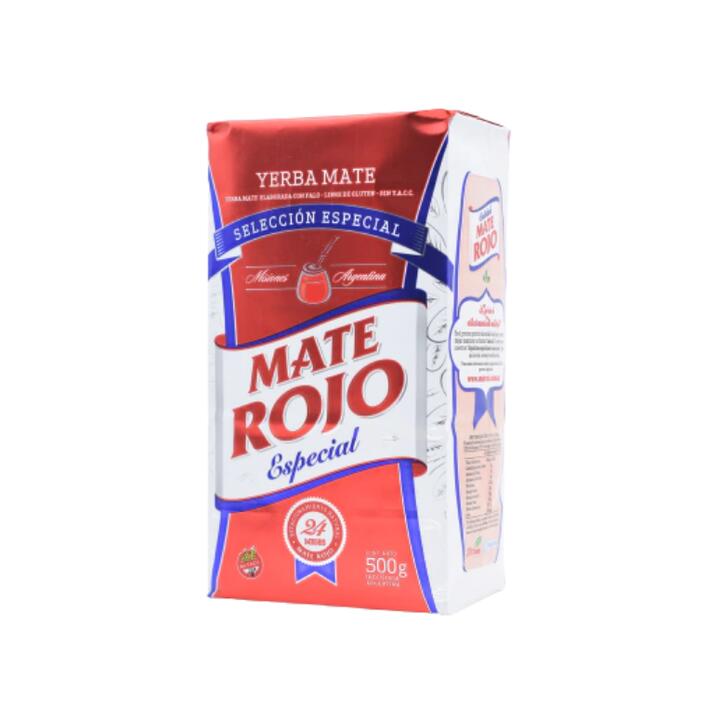 MATE ROJO YERBA TRADICIONAL X 500 GR.