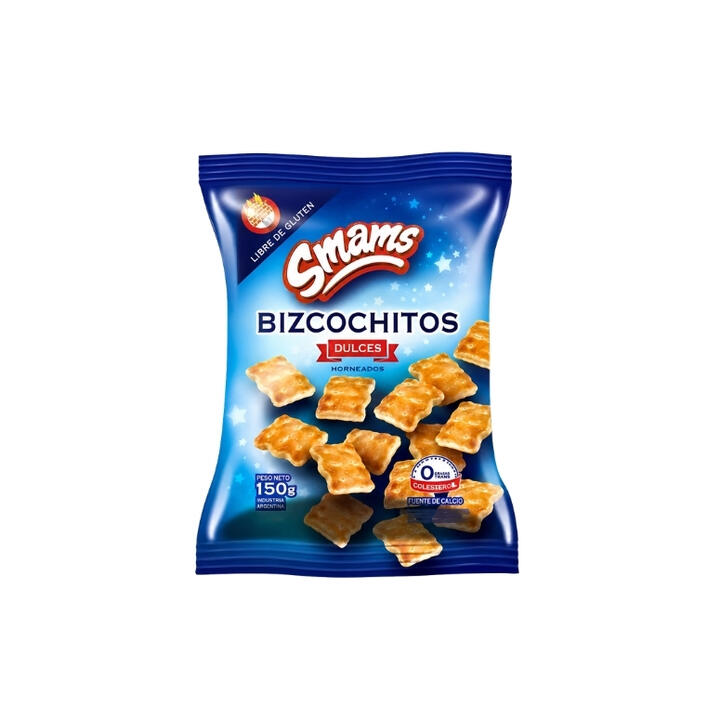 SMAMS BIZCOCHITOS AGRIDULCE X 150 GR.